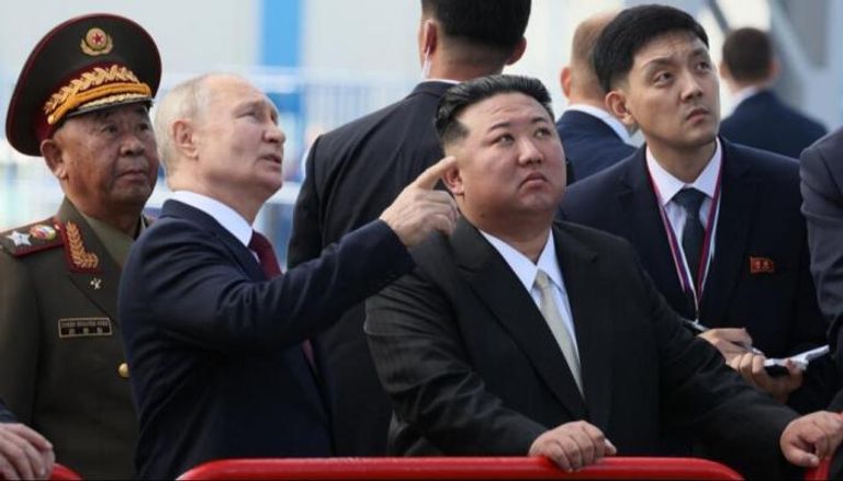 بوتين وزعيم كوريا الشمالية في قاعدة فوستوتشني الفضائية الروسية- أرشيفية