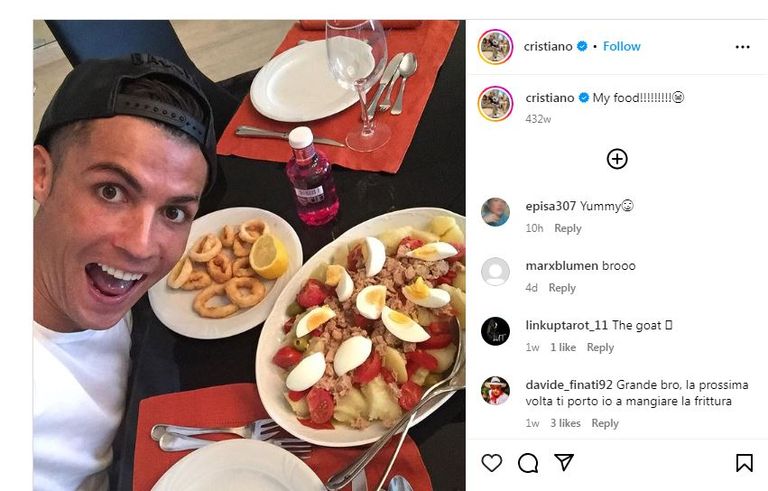 وجبة رونالدو المفضلة كريستيانو رونالدو يستعد لليورو 2024