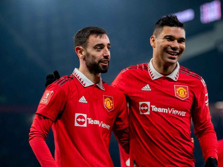 كاسيميرو وفيرنانديز كريستيانو رونالدو قائد النصر السعودي