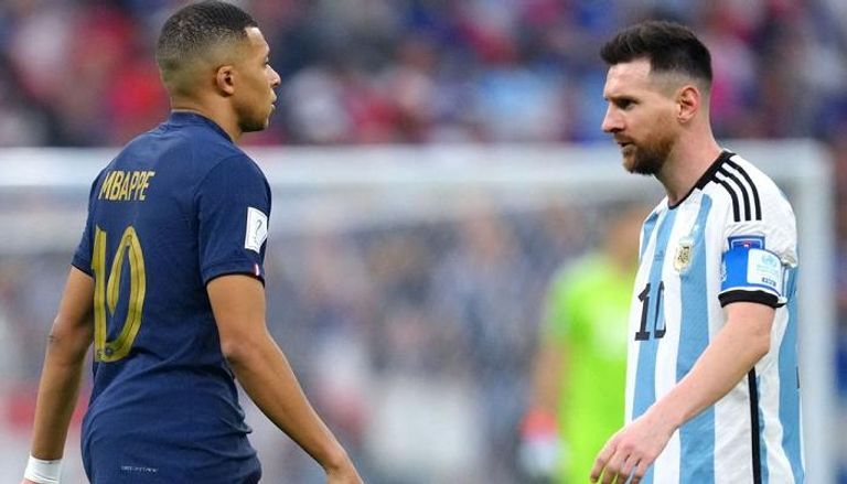 ميسي ومبابي مودريتش ومبابي