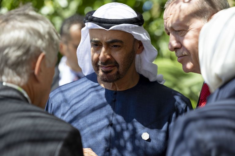 الشيخ محمد بن زايد آل نهيان رئيس دولة الإمارات