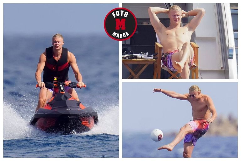 هالاند في الإجازة هالاند في الإجازة