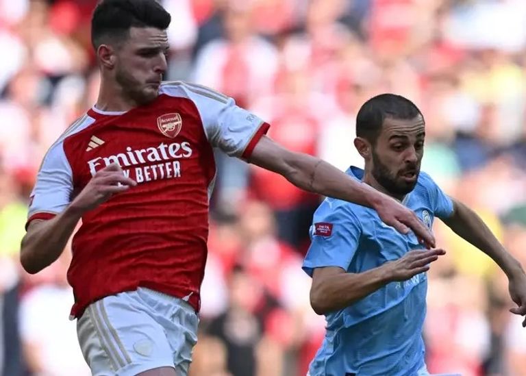 ديكلان رايس وبيرناردو سيلفا كيليان مبابي ضد منتخب البرتغال