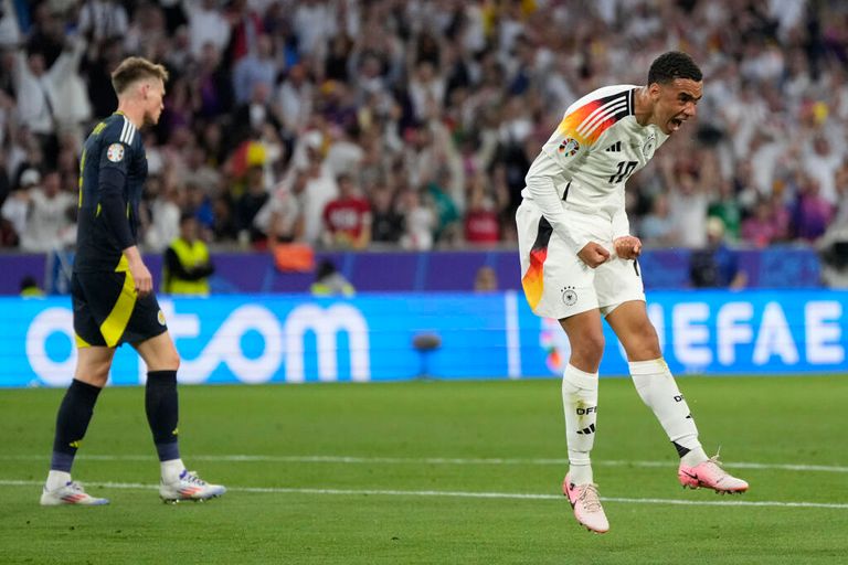 ألمانيا وإسكتلندا خسارة اسكتلندا في يورو 2024