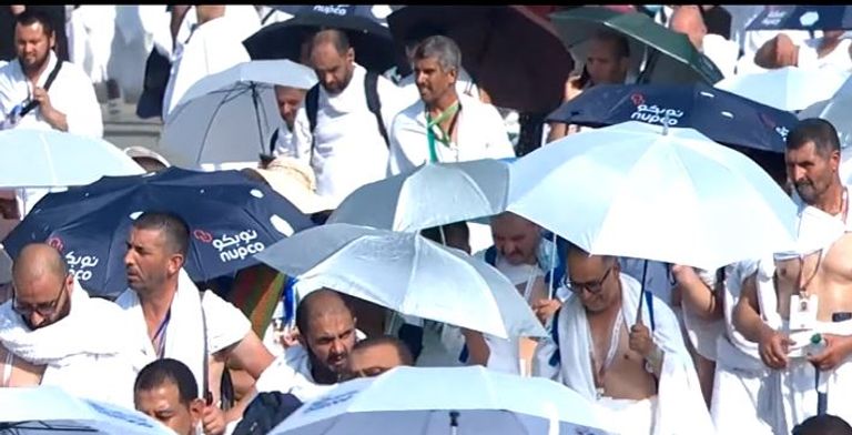 حجاج على جبل الرحمة