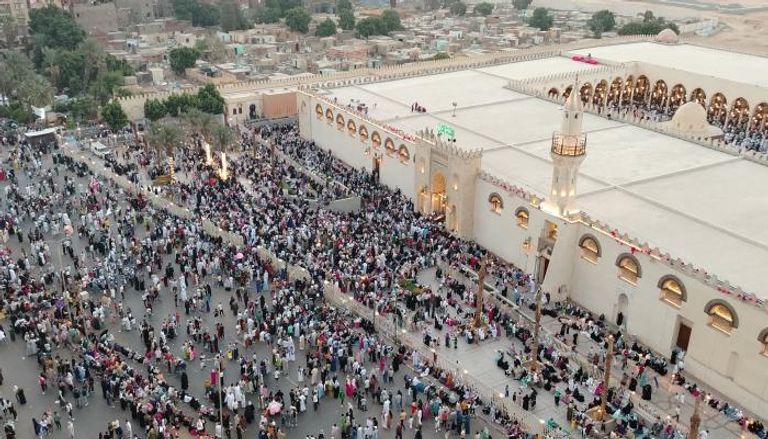 صلاة عيد الأضحى بمسجد عمرو بن العاص بالقاهرة