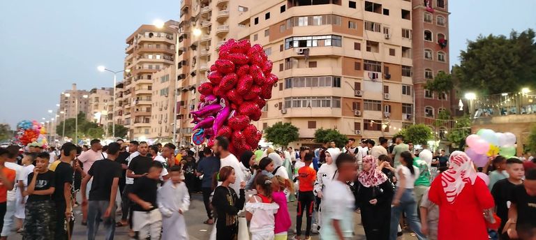 صلاة عيد الأضحى بمسجد عمرو بن العاص بالقاهرة