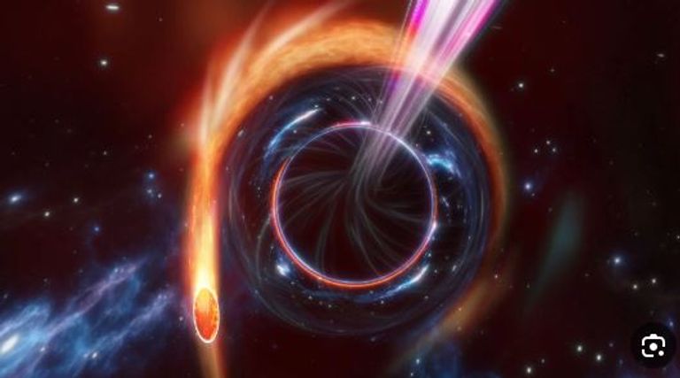 الثقب الأسود يطلق عليه اسم "القوس إيه"