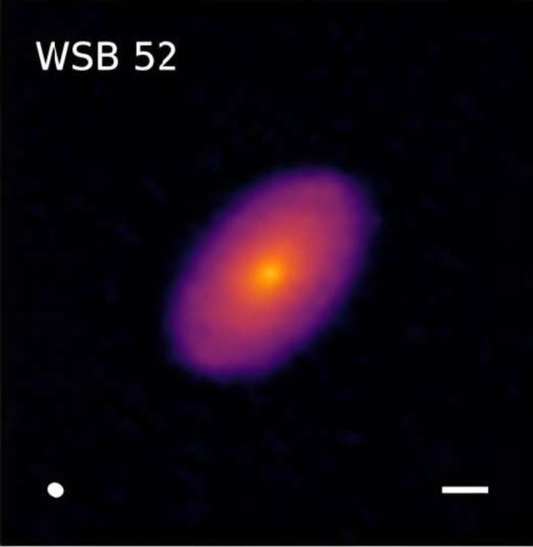 قرص كوكبي أولي على شكل كعكة دونات