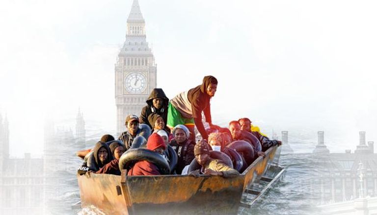 أزمة الهجرة غير الشرعية في بريطانيا