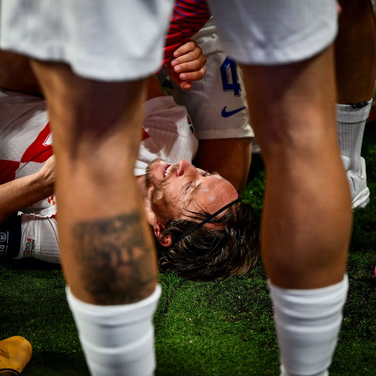 لوكا مودريتش لوكا مودريتش يسجل ضد إيطاليا