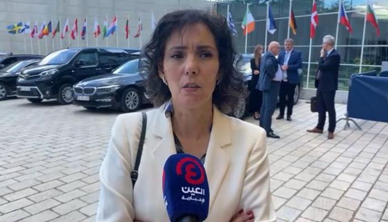 وزيرة الخارجية البلجيكية حاجة لحبيب خلال حديثها لـ«العين الإخبارية»