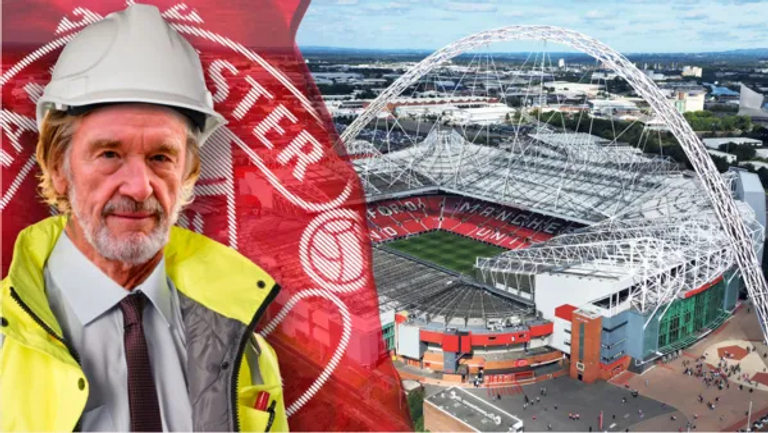 السير جيم راتكليف ملعب مانشستر يونايتد