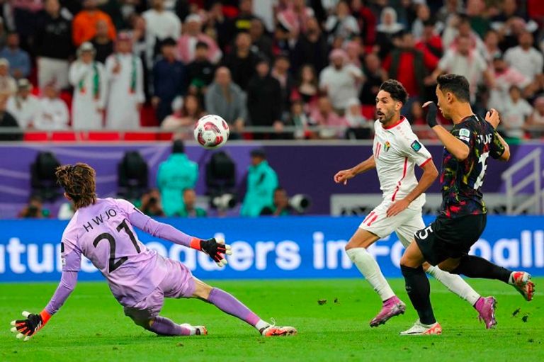 كوريا الجنوبية والأردن الأردن والعراق في كأس آسيا 2023