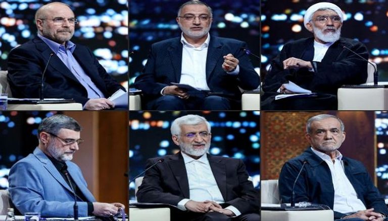 المرشحون لرئاسة إيران - أ ف ب
