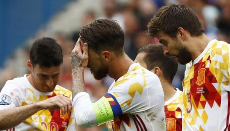 حسرة إسبانيا في يورو 2016