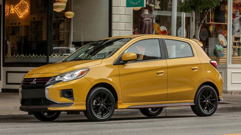طراز Mitsubishi Mirage طراز Bugatti Chiron