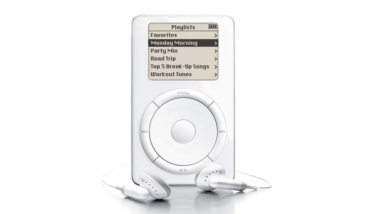 iPod سماعات من نوع RCA أوائل السبعينيات