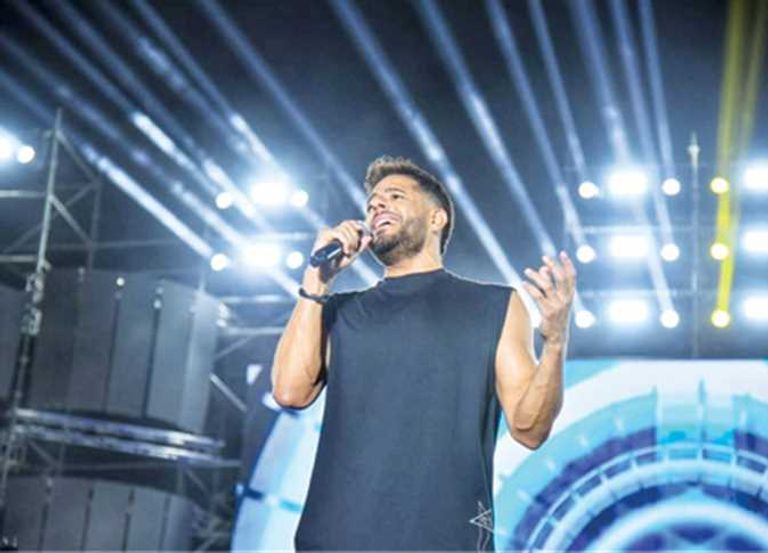 محمد حماقي في حفل"ليالي مصر"