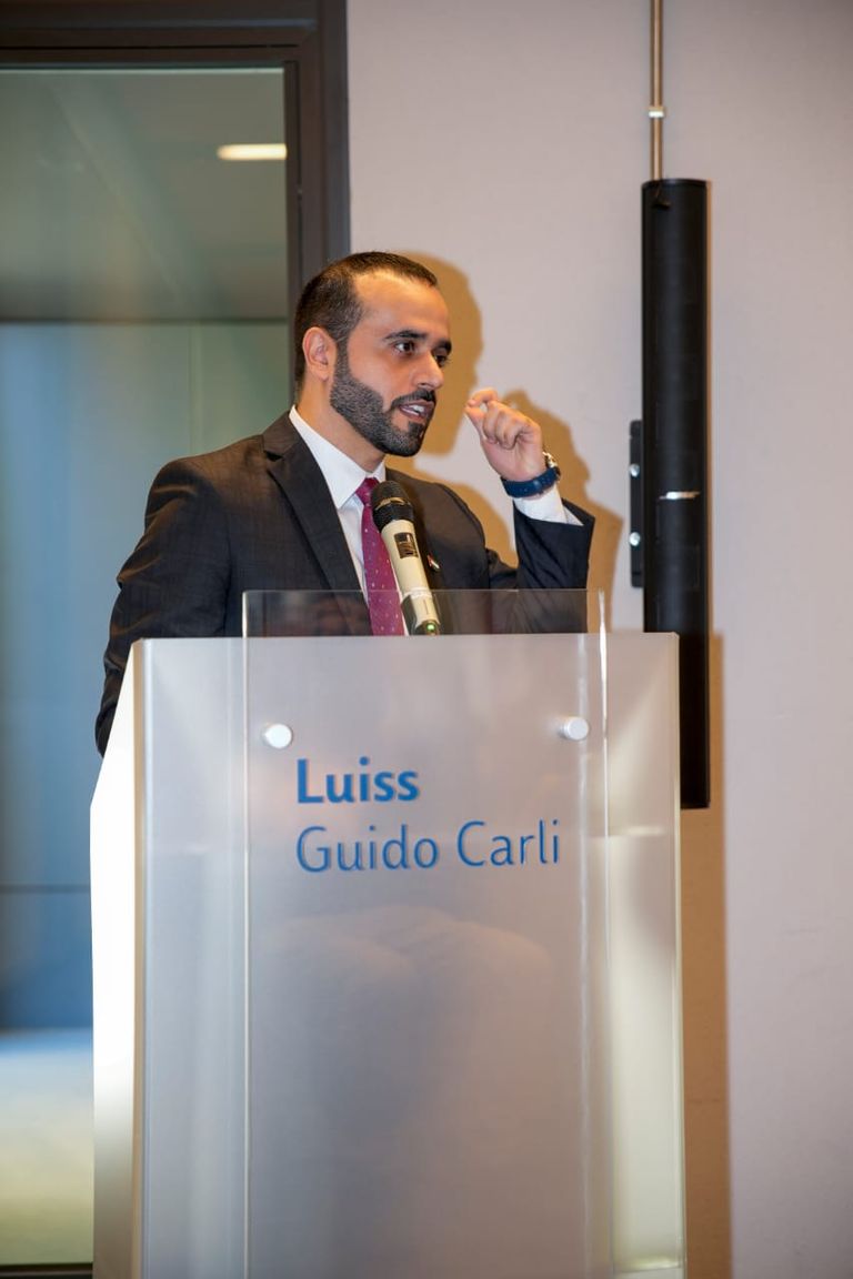 مسؤولو مبادرة "ديهاد + روما" 