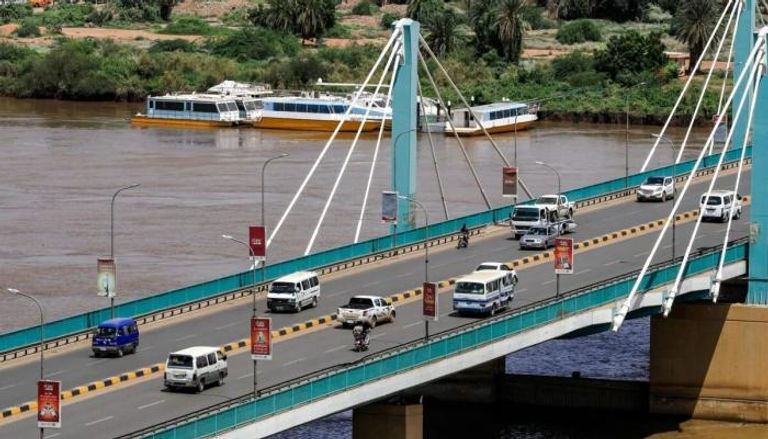 أحد جسور العاصمة السودانية - أرشيفية