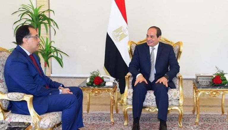 الرئيس المصري ورئيس وزرائه