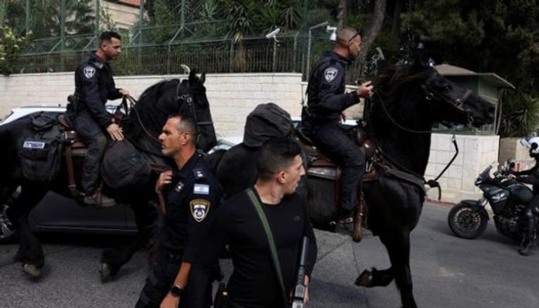 عناصر من الشرطة الإسرائيلية في القدس