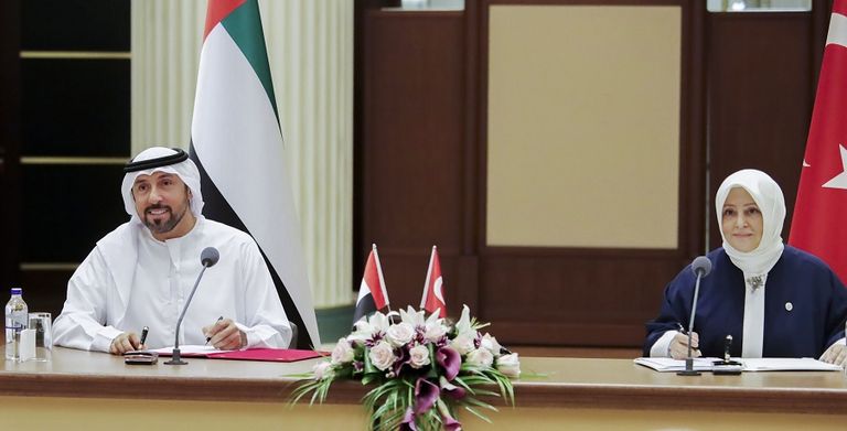 الإمارات توقع مذكرتي تفاهم مع تركيا