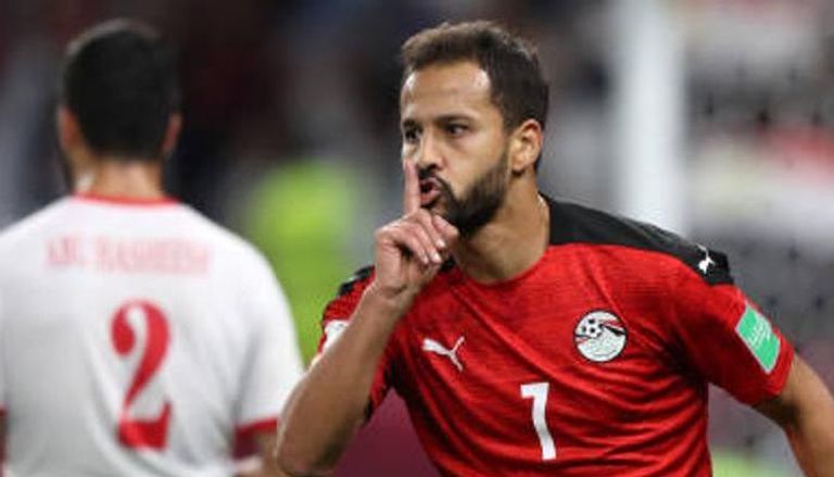 أحمد رفعت بقميص منتخب مصر