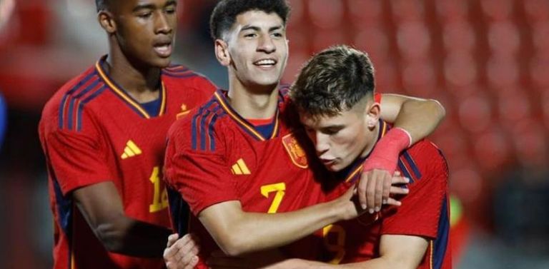 ريان بلعيد منتخب إسبانيا للشباب