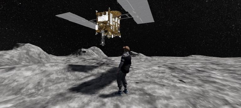 تجربة الواقع الافتراضي تمكن من زيارة كويكب "ريوجو"