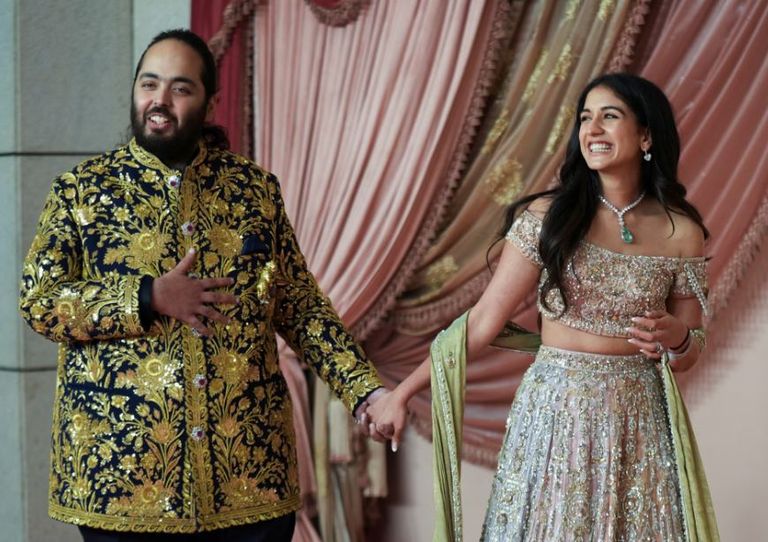 أنانت أمباني وخطيبته