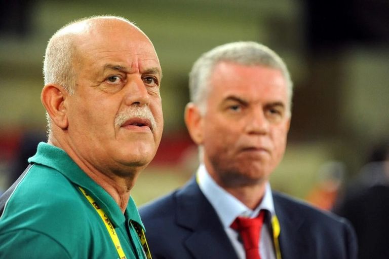 رابح سعدان مدرب منتخب الجزائر الأسبق فلاديمير بيتكوفيتش مدرب منتخب الجزائر