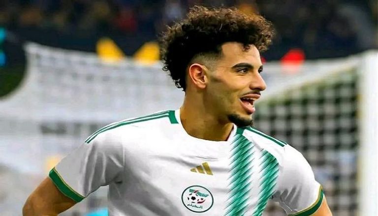 ريان آيت نوري لاعب منتخب الجزائر