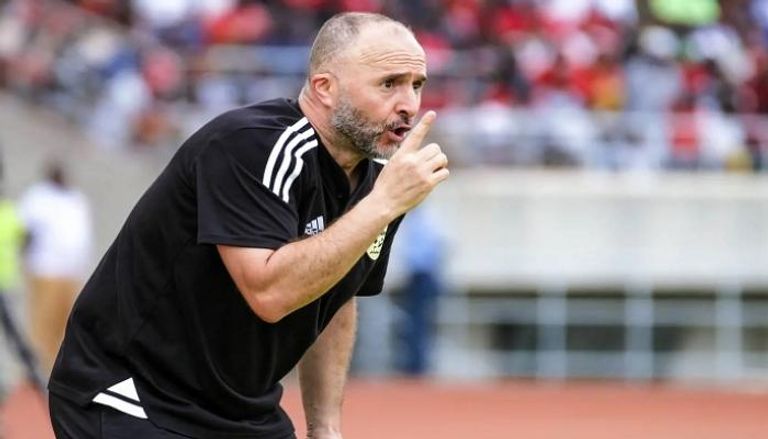 جمال بلماضي مدرب منتخب الجزائر السابق