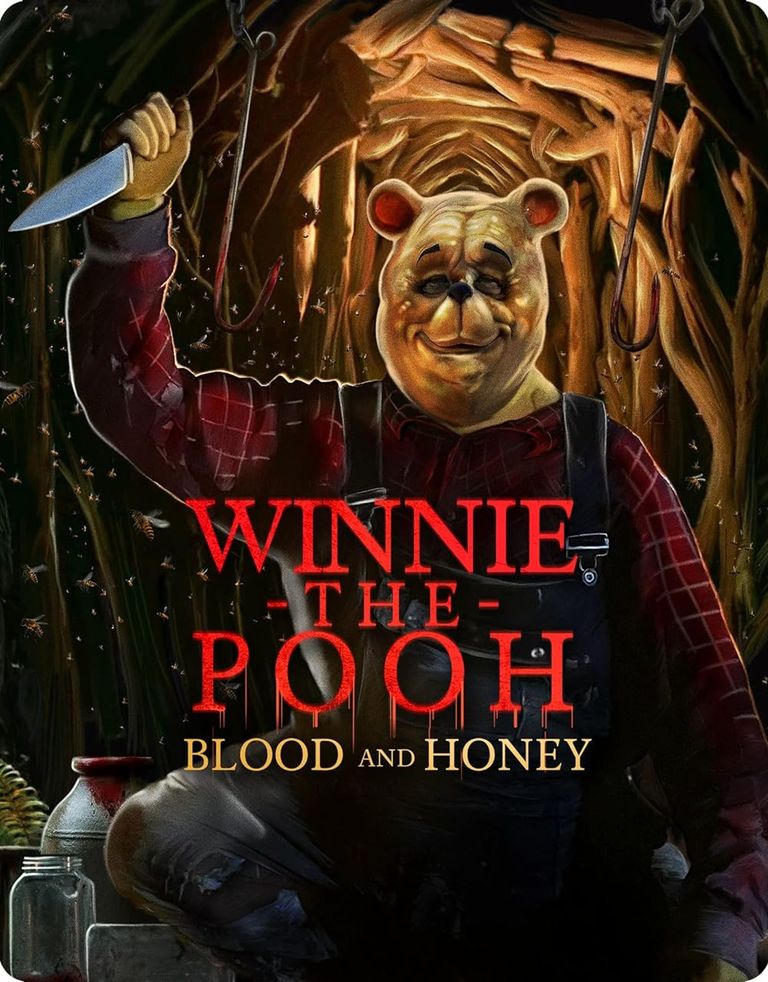 الملصق الدعائي لفيلم Winnie-the-Pooh: Blood and Honey ضمن أفضل أفلام الرعب 2024