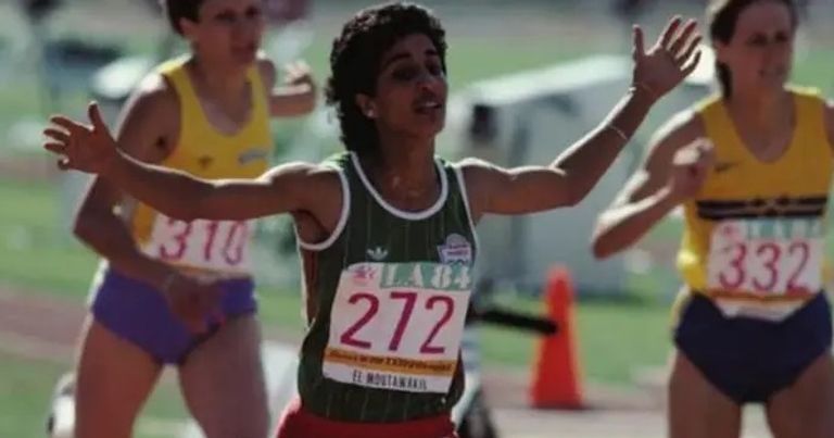 نوال المتوكل البطلة المغربية نوال المتوكل