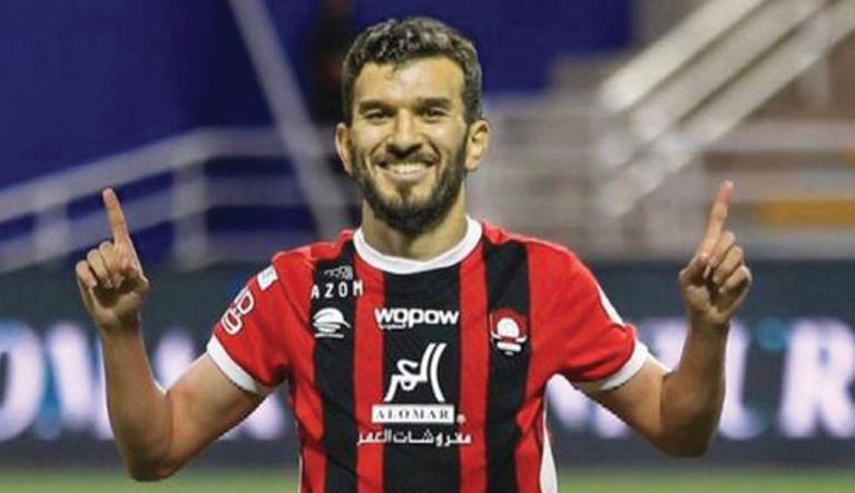 حسام عوار لاعب الاتحاد السعودي