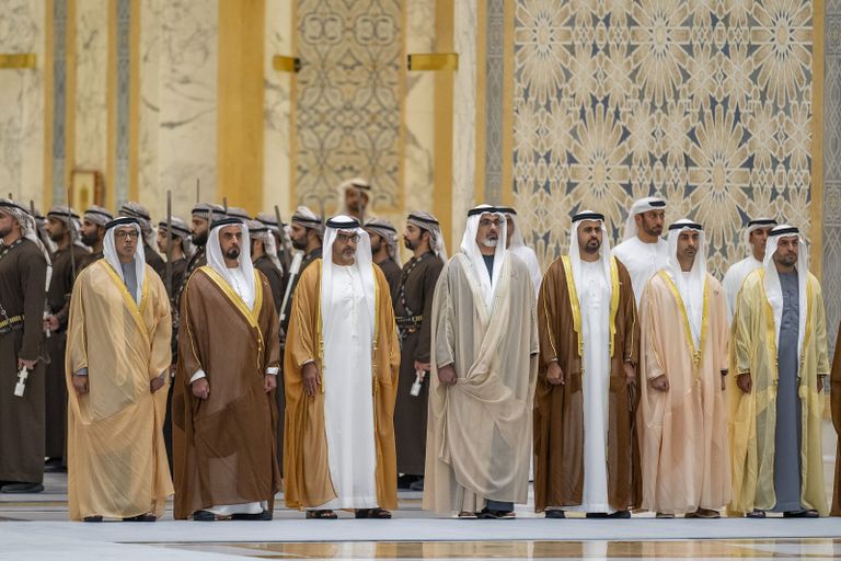 الشيخ محمد بن زايد آل نهيان والرئيس الإندونيسي