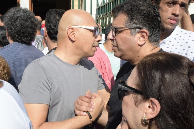 جنازة الفنان تامر ضيائي