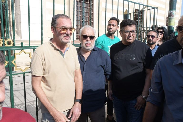 جنازة الفنان تامر ضيائي