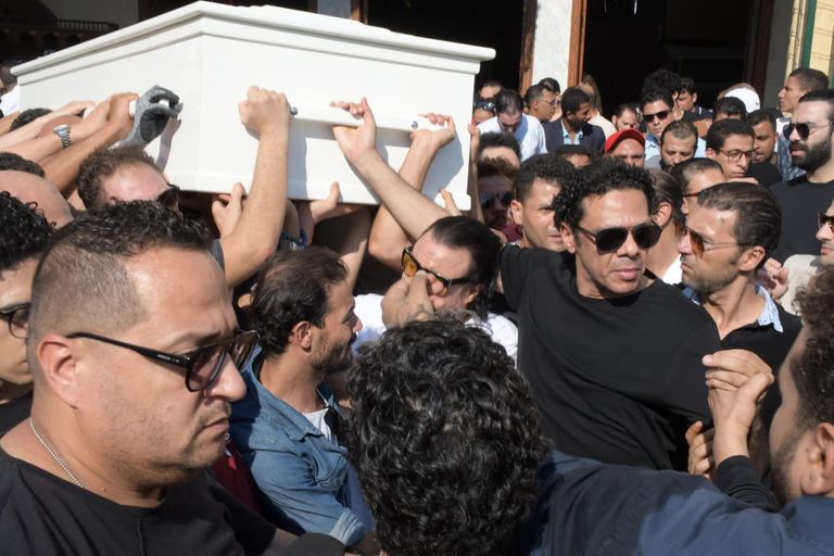 جنازة الفنان تامر ضيائي