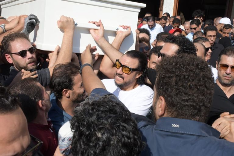 جنازة الفنان تامر ضيائي