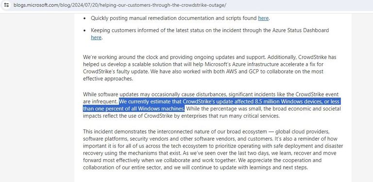 خلل تقني عالمي بسبب تحديث لشركة كراود سترايك