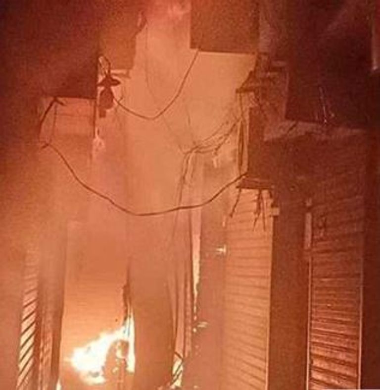 حريق حارة اليهود في مصر