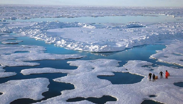 تأثير ذوبان الجليد على الكوكب