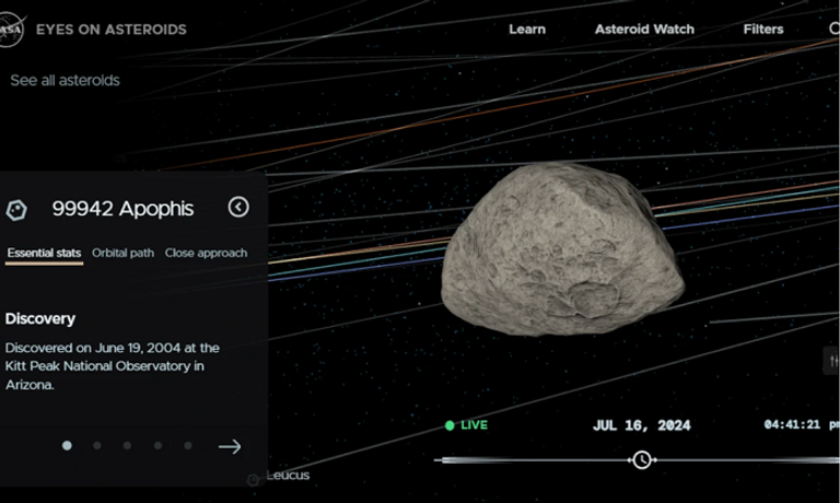 تصور فني عن مهمة المركبة "رمسيس"