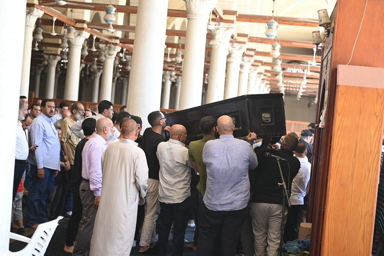 جنازة أحمد فرحات