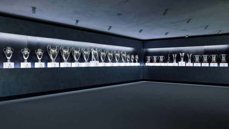 كؤوس ريال مدريد