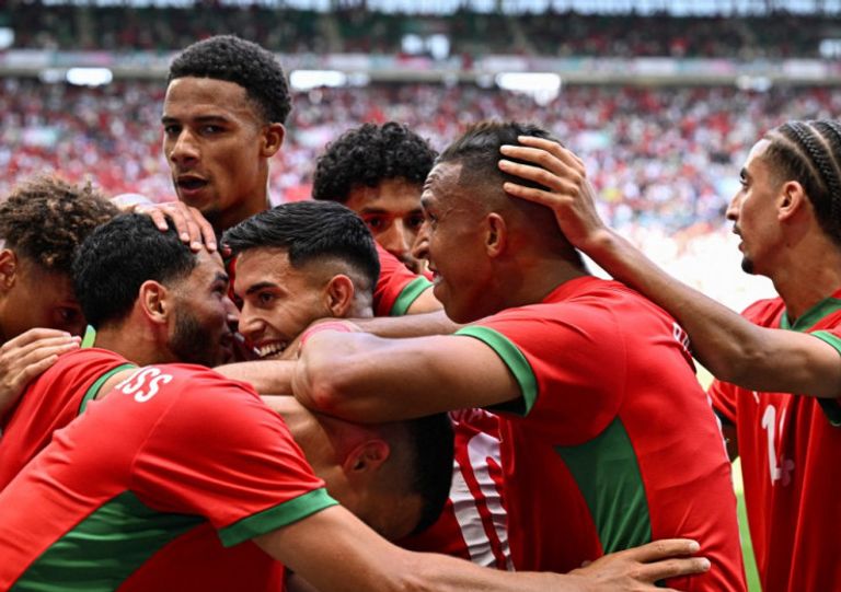 منتخب المغرب الأوليمبي المغرب ضد الأرجنتين